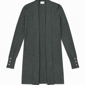 Cyrus Green Open Front Cardigan Sweater